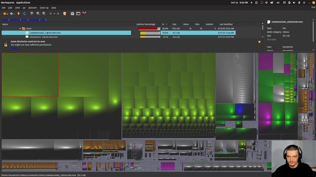 Analyze Linux Files Visually with QDirStat смотреть онлайн