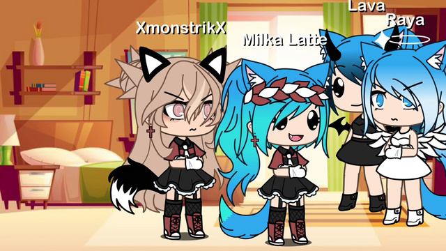 Я говорила про девочку с того видео  где XmonstrikX говорила что не любит цветы￼