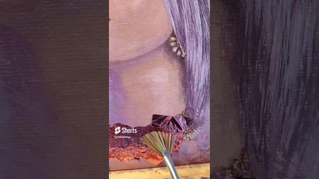 и всё равно НЕ готово!)) #портрет #акрилом