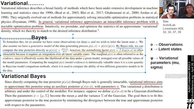 ActInf Livestream #043.0 ~ "Predictive Coding: a Theoretical and Experimental Review" смотреть онлайн
