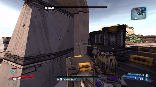 One shotting OP10 Bunker with the Level 1 Basic Repeater | Zer0 | Borderlands 2 смотреть онлайн