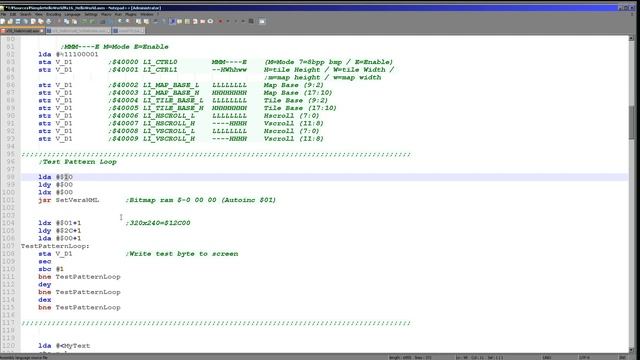 Commander X16 6502 Assembly Introduction - 256 color hello world смотреть онлайн