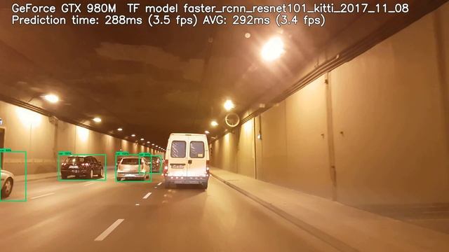 4K Tensorflow Faster RCNN Resnet101 KITTI - Object detection #2 смотреть онлайн