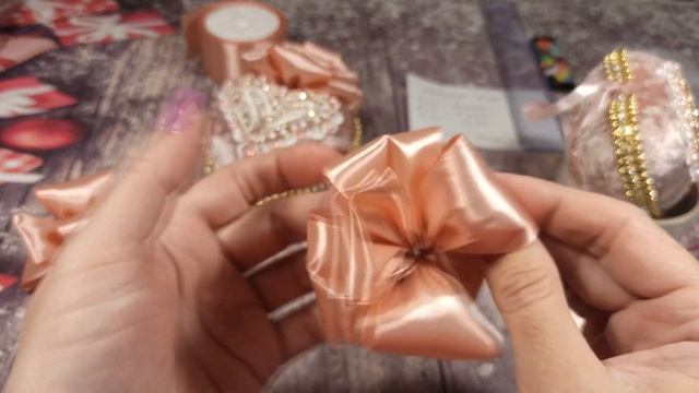 БАНТЫ ДЛЯ НОВОГОДНИХ ШАРОВ ИЗ БАРХАТА СВОИМИ РУКАМИ - МК 2022 смотреть онлайн