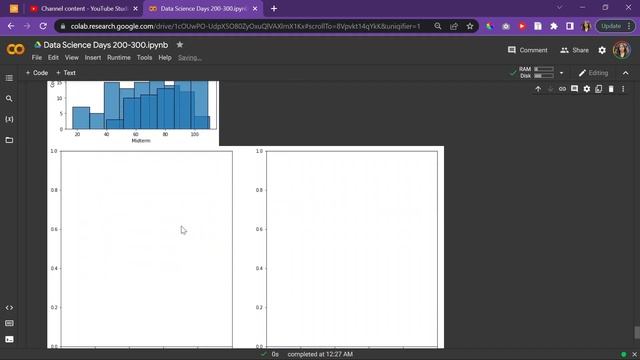 Plotting Multiple Graphs In The Same Figure W/ Seaborn & Matplotlib Using Pandas Dataframe| Day 298 смотреть онлайн