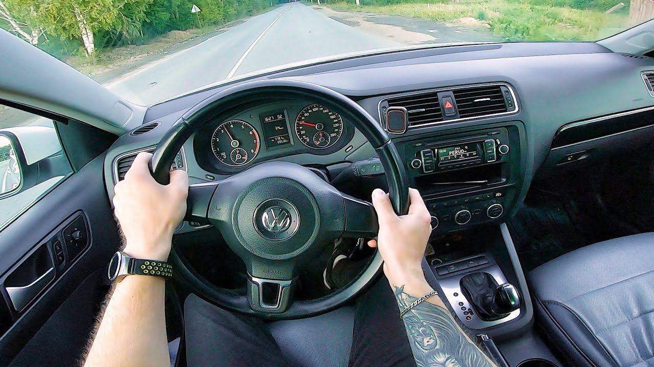 2013 Volkswagen Jetta 1.6 AT - POV TEST DRIVE смотреть онлайн