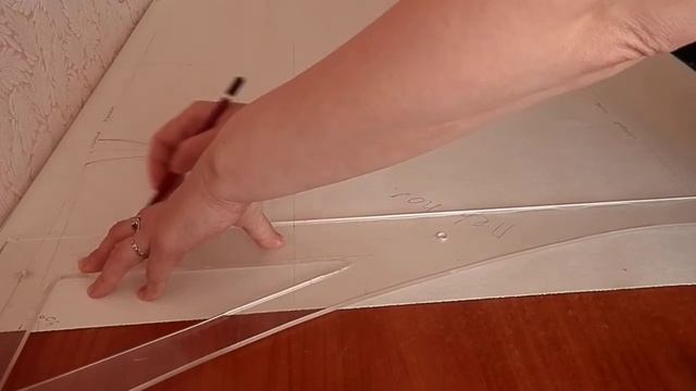 Построение выкройки прямой юбки смотреть онлайн