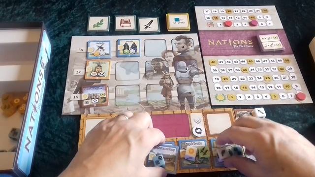 Nations Dice Game with Unrest Expansion, Solo смотреть онлайн