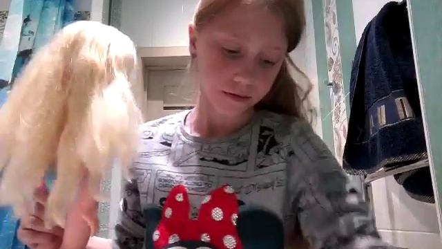 Уход за куклой.