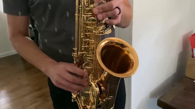Yanagisawa AWO20 Alto Saxophone Demo смотреть онлайн