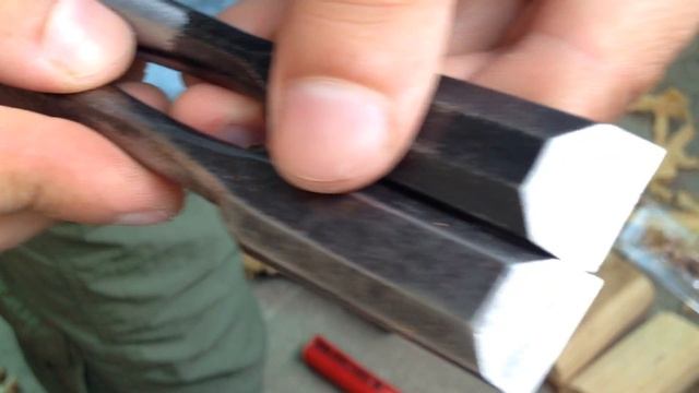 супербюджетная стамеска какури.　角利　superlow budget chisel review　 обзор смотреть онлайн