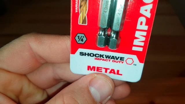 Сверла по металлу Shockwave HSS-G TiN Red Hex 4 mm - 2 шт Milwaukee смотреть онлайн