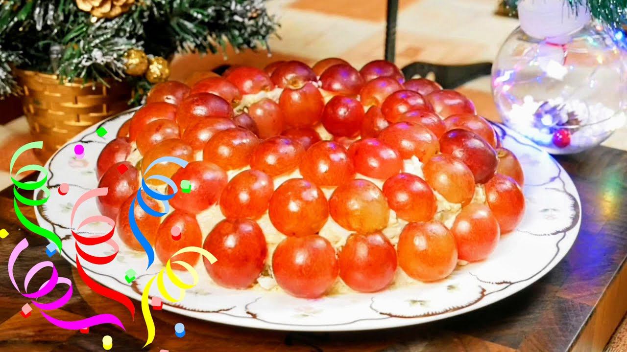 Один из САМЫХ ВКУСНЫХ салатов на Новый год. Салат Тиффани, цыганка готовит. смотреть онлайн
