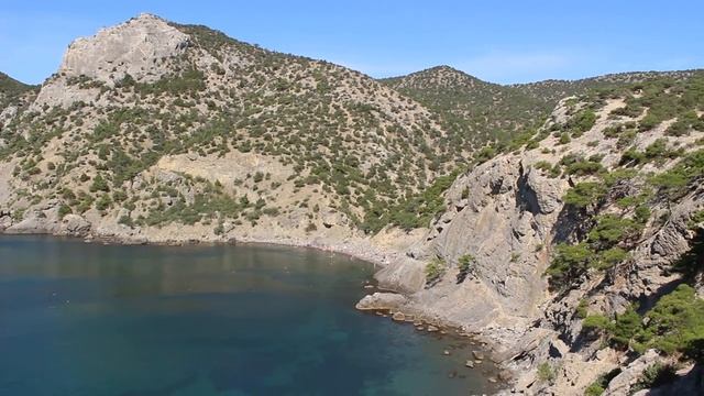 ГОЛУБАЯ БУХТА И ЦАРСКИЙ ПЛЯЖ.НОВЫЙ СВЕТ.КРЫМ. смотреть онлайн