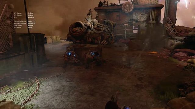 Gears Of War 4 PC BenchMark 4K AMD FX 8370 OC 5.1 Asus ROG Strix GTX 1060 O6G смотреть онлайн