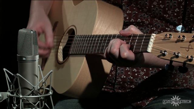 Simon & Patrick Trek Spruce Folk Electro Acoustic Guitar | Demonstration смотреть онлайн