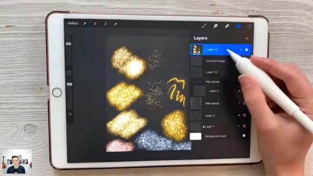 How to Make a Custom Lettering Piece with Glitter Brushes With Loveleigh Loops смотреть онлайн