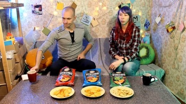 Пробуем чипсы Лейс Стронг (Lays Strong) и выбираем самые острые