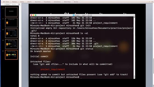 Git Basic Flow - init, add, commit, status, checkout смотреть онлайн