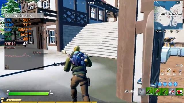 Fortnite | Performance Alpha Mode | Intel UHD | i3-1005G1 | 8GB Ram смотреть онлайн