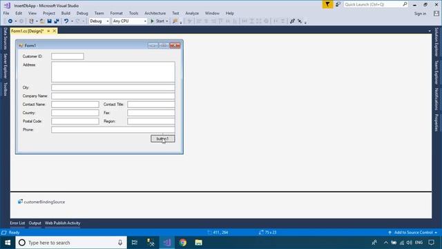 C# Tutorial - Insert/Save data to SQL Database | FoxLearn смотреть онлайн
