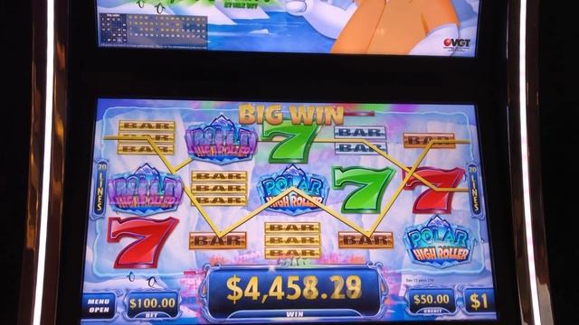 $100 MR.MONEY BAGS - POLAR HIGH ROLLER -CRAZY CHERRY WILD FRENZY Choctaw How To YouTube VGT смотреть онлайн