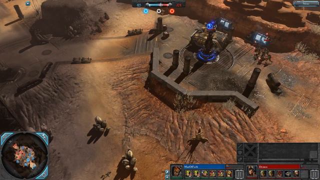 Warhammer 40k Deimos (LC) vs Tex (KN) Dawn of War 2 Retribution (Elite Mod 2.9.9.1) смотреть онлайн