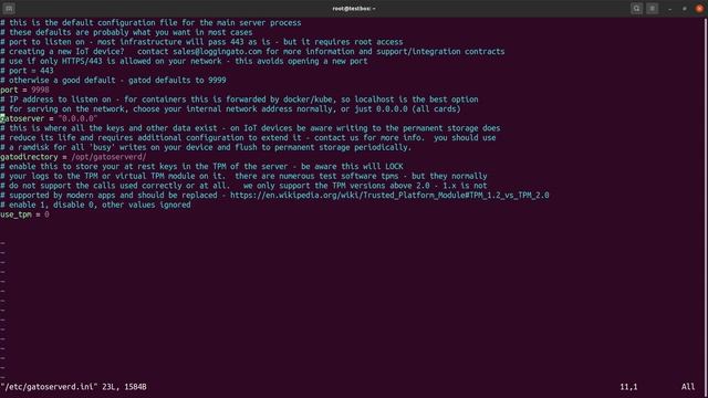 Installing gatoserverd - the main logging application смотреть онлайн