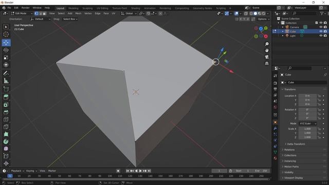 Blender How To Add Vertices смотреть онлайн