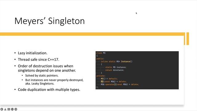 Singleton Pattern Explained (in C++) смотреть онлайн