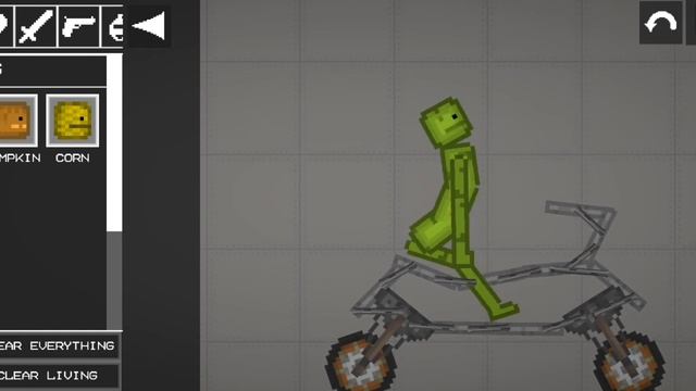 как сделать мотоцикл в melon playground? | dragonozaurus смотреть онлайн