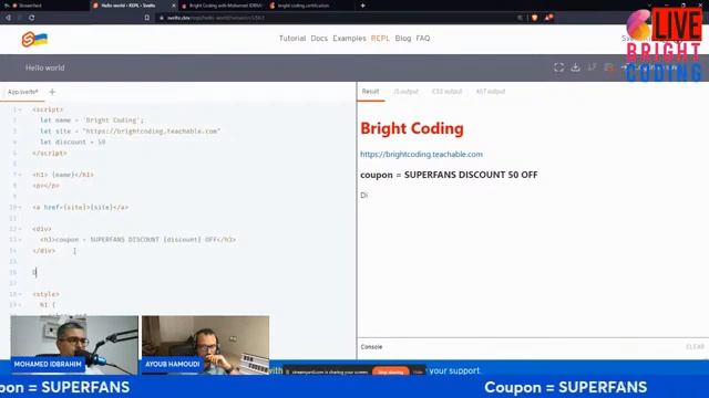 SVELTE FRAMEWORK DOCKER ENVIRONMENT AI AND IMAGES BRIGHT CODING LIVE смотреть онлайн