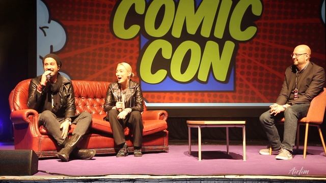 Marvel Panel Wales Comic Con With Stefan Kapicic and Pom Klementieff | Airlim смотреть онлайн