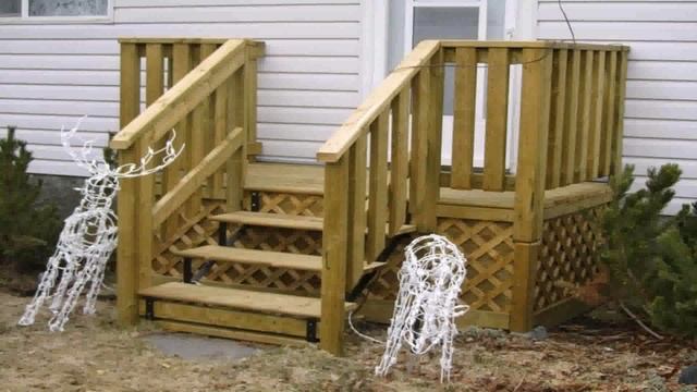 Deck Stair Railing Plans Free - Gif Maker DaddyGif.com (see description) смотреть онлайн