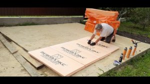 Установка пеноплекса под бассейн