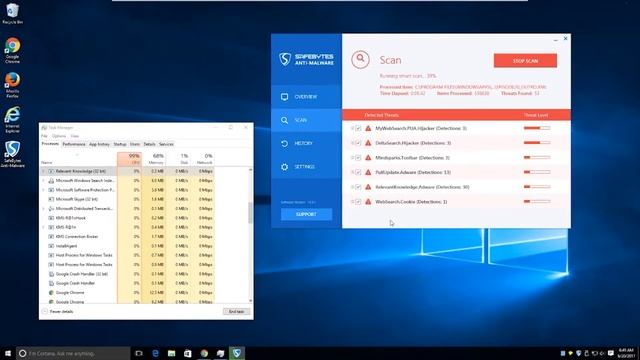 Completely Remove RelevantKnowledge From Computer