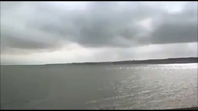 Дорога в Кронштадт + вид с дамбы смотреть онлайн