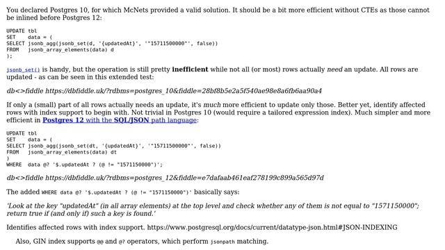 Update all values for given key nested in JSON array of objects (2 Solutions!!) смотреть онлайн