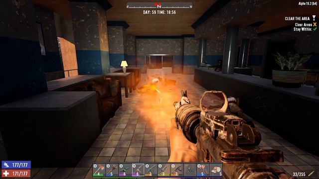 LET'S RATE: TIER 5 HOSPITAL | 7 Days to Die Alpha 19 | Day 59 смотреть онлайн