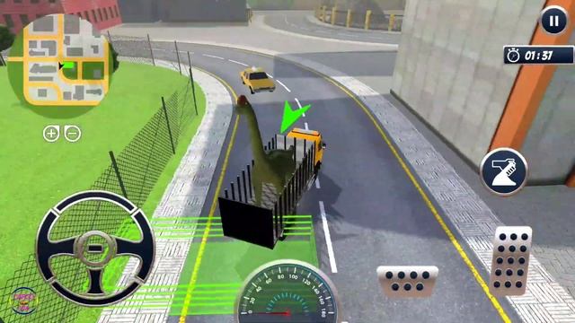 Jurassic Dinosaur Transport Offroad Truck Diving Simulator Games Cargo Game