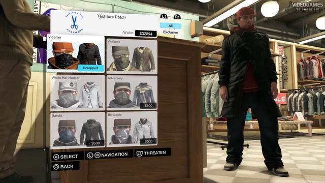 WATCH DOGS™ Video Game Walkthrough - Viceroy & White Hat Hacker Outfits смотреть онлайн