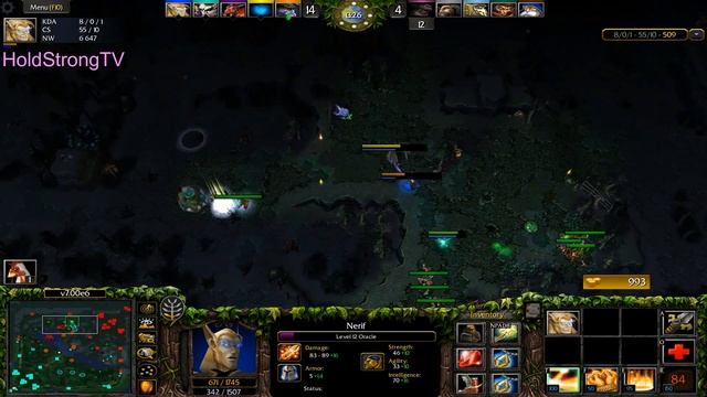 DOTA 1 Oracle Nerif Beyond GODLIKE смотреть онлайн