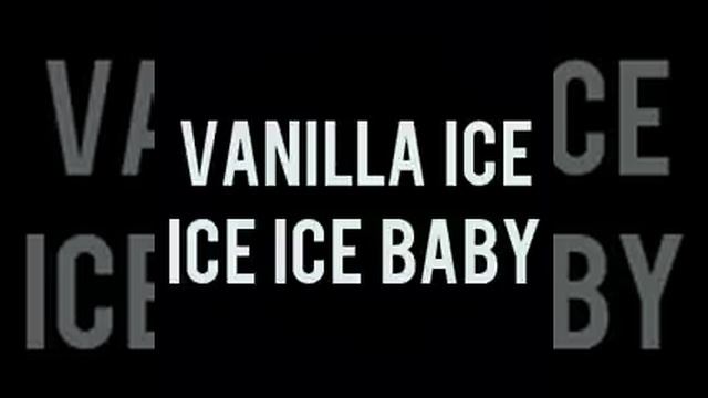 Ice Ice Baby (original Audio) HQ