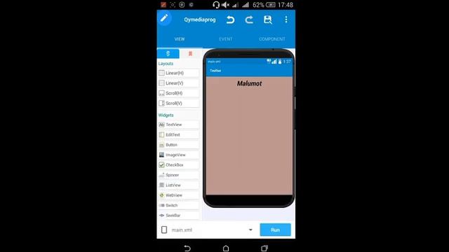 Sketchwareda android kitob yaratish video dasligi #1-Qism смотреть онлайн