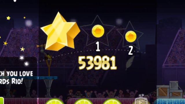Three Star Make Fly Wood Angry Birds Rio #angrybirds #gameplay #moreviews #Youngandrunnnerup смотреть онлайн