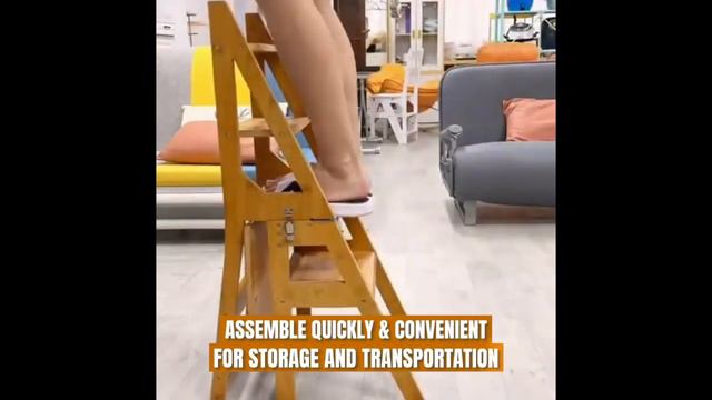 Wooden Ladder Chair смотреть онлайн