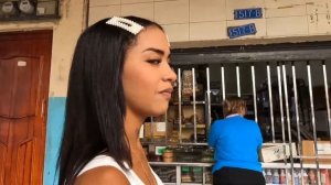 Венесуэльская красавица показала все в своём отеле