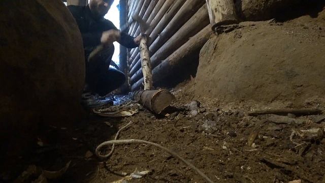 Копаю тоннель в землянке | Такого картофеля вы точно не ели смотреть онлайн