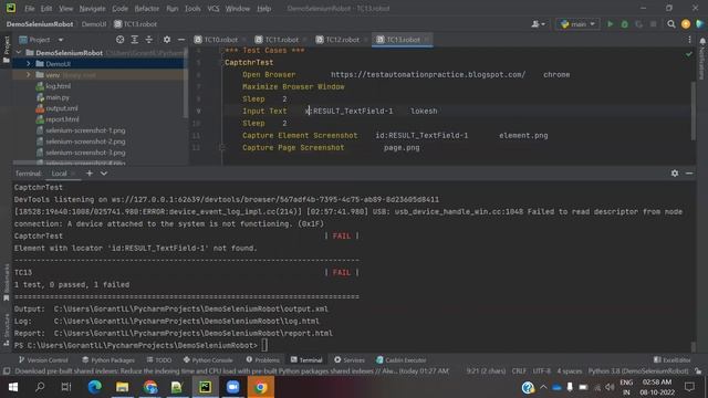 Python Robot Framework For UI Part 15: Capture Element and Full Page Screenshot in Robot Framework смотреть онлайн