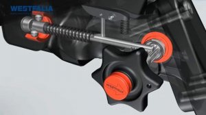 Горизонтально-съемный фаркоп Westfalia Automotive A40F